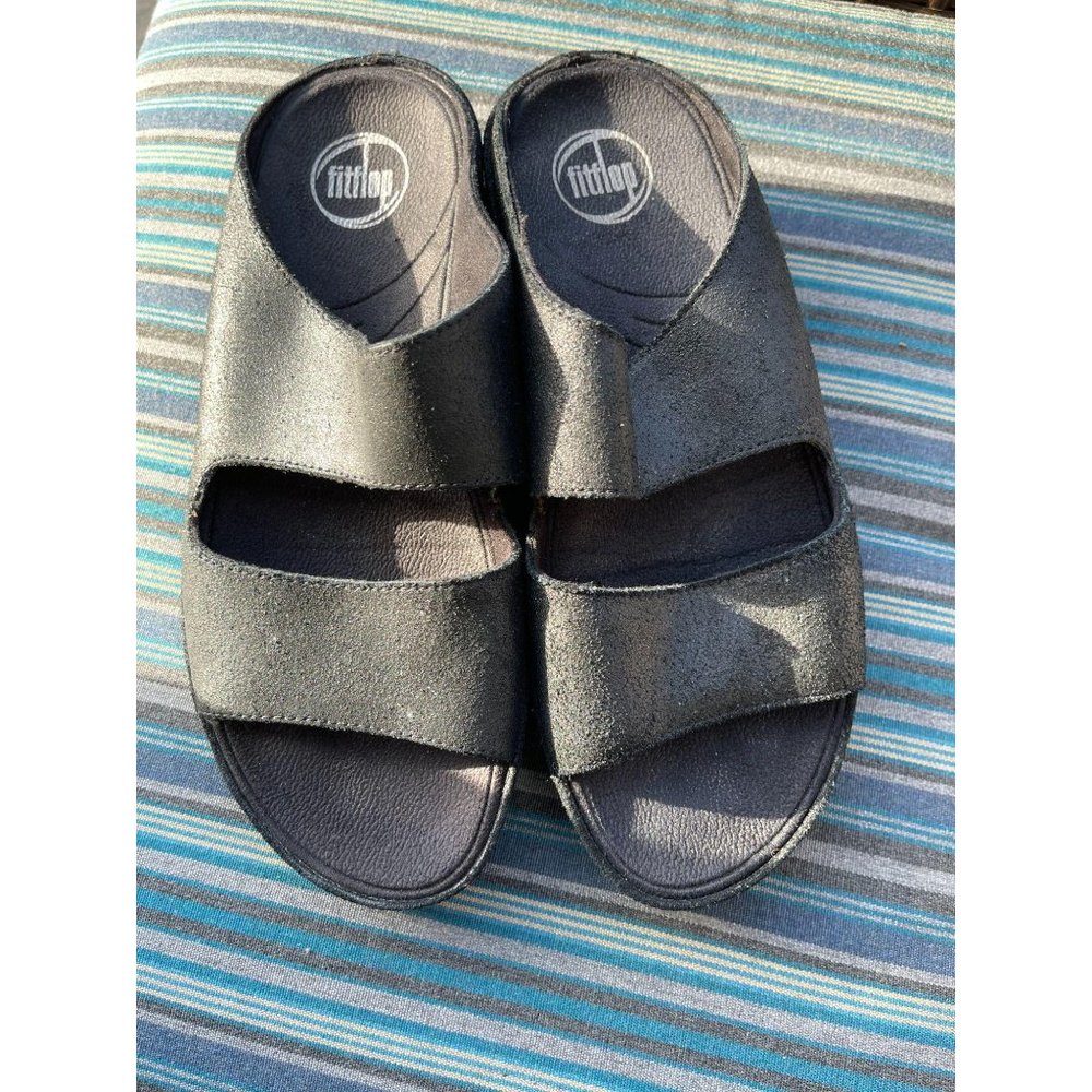 Flitflop Women's Sandals metallic black